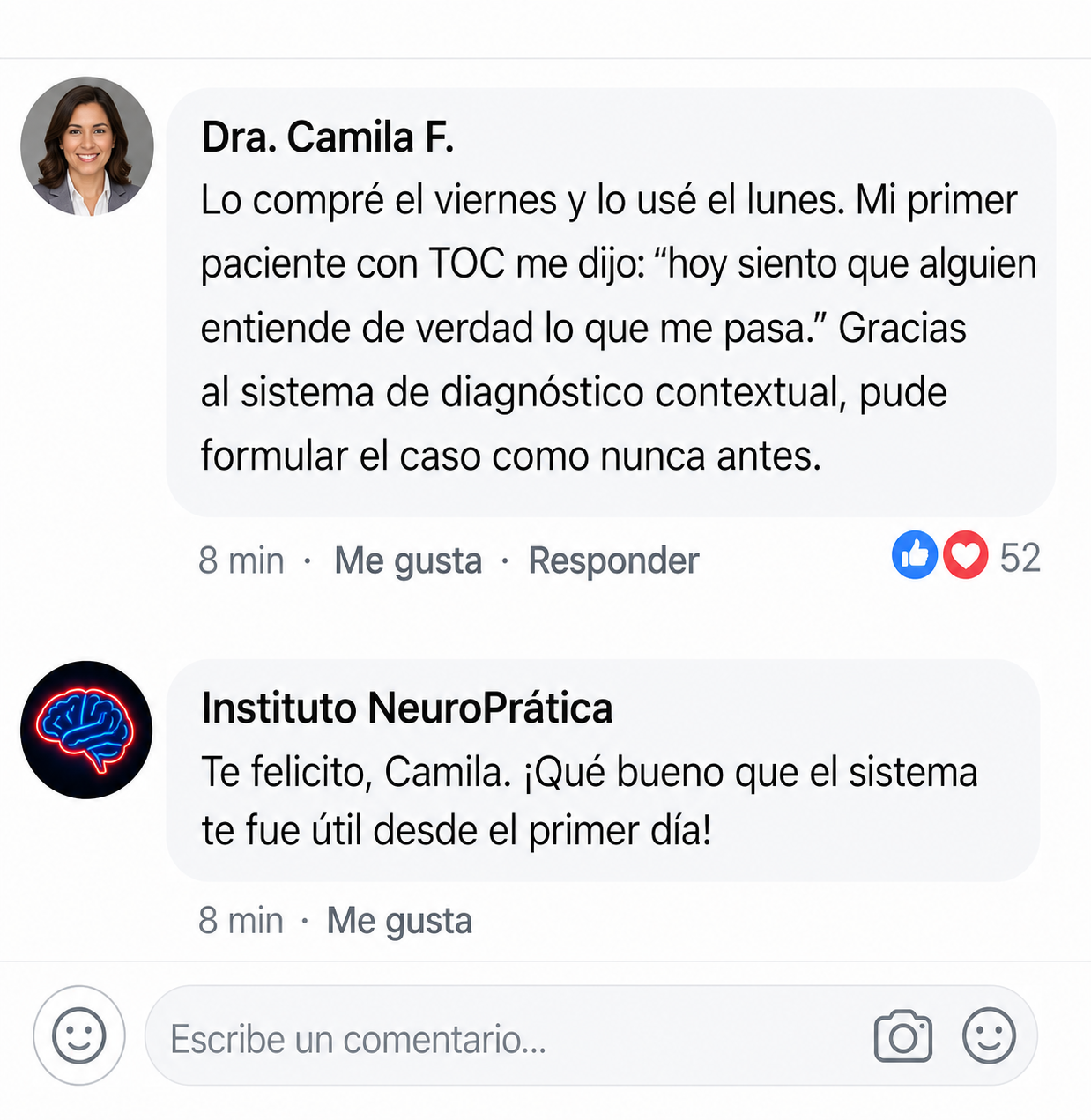 Feedback Dra. Camila